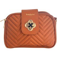Gesteppte Chevron-Crossbody-Handtasche