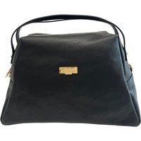 Anspruchsvolle strukturierte Leder-Satchel