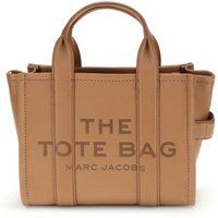 Strukturierte Tote-Tasche aus genarbtem Leder