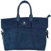 Shopper-Tasche in Wildleder-Optik