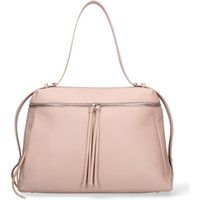 Elegante Handtasche aus genarbtem Leder