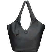 Eleganter Shopper aus genarbtem Leder