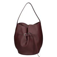 Beuteltasche aus genarbtem Leder