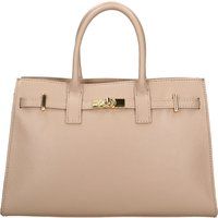 Klassische Tote-Bag aus genarbtem Leder