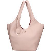 Shopper aus weichem genarbtem Leder