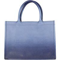 Strukturierte Book Tote aus Leder