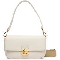 C-Me Lock Tasche aus genarbtem Leder