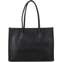 Minimalistischer Shopper aus Narbenleder