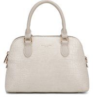 Elegante Henkeltasche in Krokoprägung