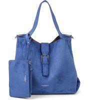 Hobo-Tasche in Wildlederoptik mit Etui