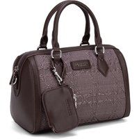 Bowling-Handtasche mit Webstruktur und Etui