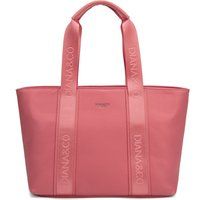 Geshoppte Tasche aus veganem Leder