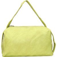 Minimalistische genarbte Barrel-Handtasche