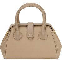 Strukturierte Handtasche mit Tragegriffen