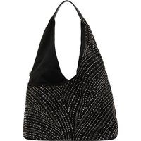Besetzte Hobo-Tasche mit abnehmbarem Gurt