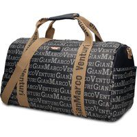 Wochenendtasche mit Logo-Muster