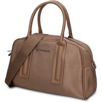 Minimalistische strukturierte Satchel aus veganem Leder