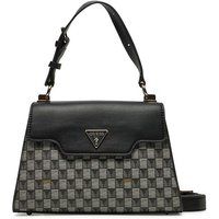 Strukturierte Handtasche mit Monogramm-Muster