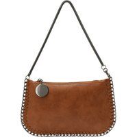 Rechteckige Handtasche mit Kettenverzierung
