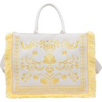 Bestickte Canvas-Tasche im Folk-Stil