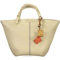 Strukturierte Tote-Bag mit Zieranhängern