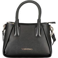 Strukturierte Handtasche mit geflochtenen Henkeln