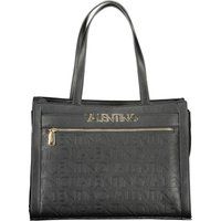 Shopper aus Kunstleder mit Logo-Prägung