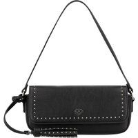 Rechteckige Schultertasche mit Nieten