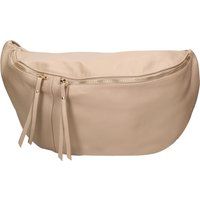 Große Gürteltasche aus genarbtem Leder