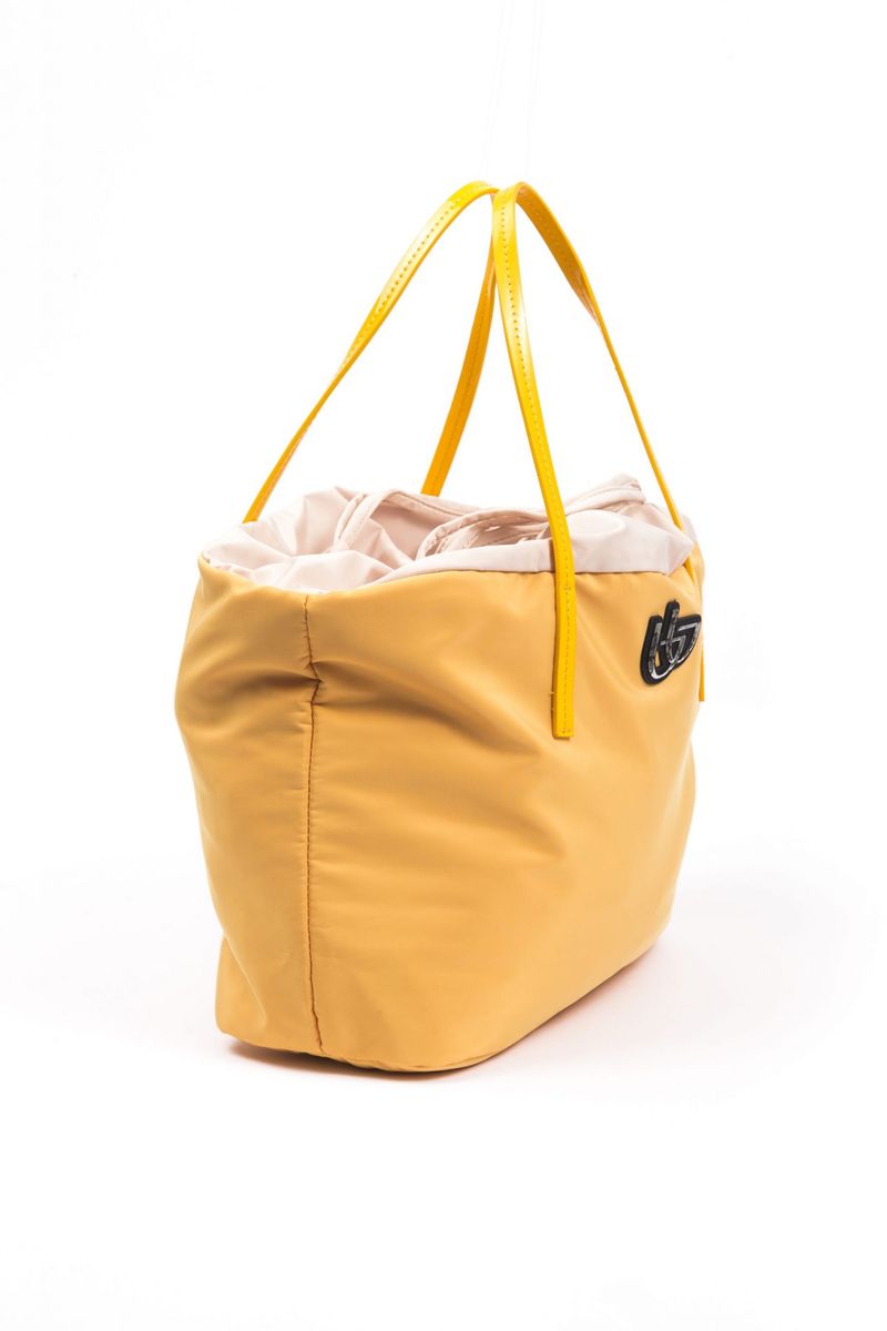 Lässiger Stoff-Shopper mit Logo