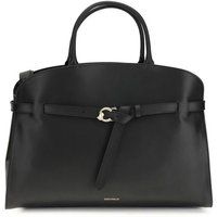 Elegante Ledertasche mit Gürtel-Detail