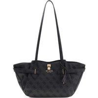 Schultertasche mit Allover-Monogramm-Logo