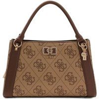 Henkeltasche mit Monogramm-Muster