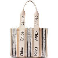 Woody Canvas-Tote mit Logoband