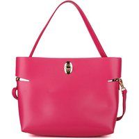 Minimalistische Lederhandtasche mit Griff