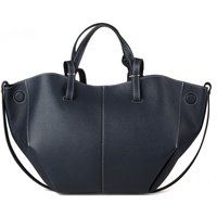 Shopper aus strukturiertem Leder