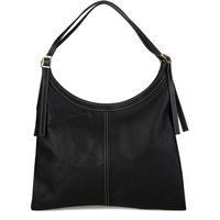 Minimalistische Hobo-Tasche aus Leder