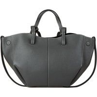 Strukturierte Handtasche aus Narbenleder