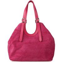 Hobo-Tasche aus Wildleder mit Schnallen