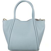 Mini-Handtasche aus genarbtem Leder