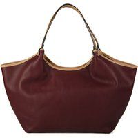 Elegante Shopper-Tasche aus Leder