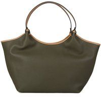 Große Leder-Shopper-Tasche
