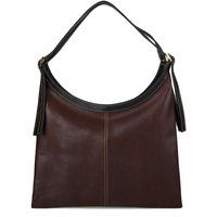 Elegante Leder-Hobo-Tasche