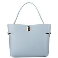 Elegante Strukturierte Leder-Tragetasche