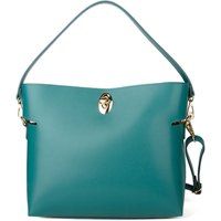 Elegante Beuteltasche aus Leder