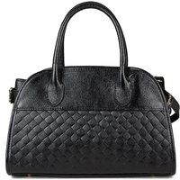 Handtasche aus geflochtenem Leder