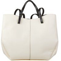 Minimalistischer Shopper aus Leder