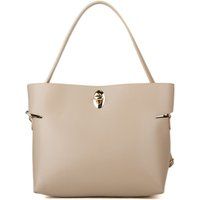 Minimalistische Schultertasche aus Leder