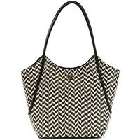 Geometrisch gewebte 2-in-1 Tasche