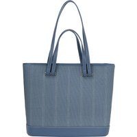 Strukturierter Shopper aus Segeltuch